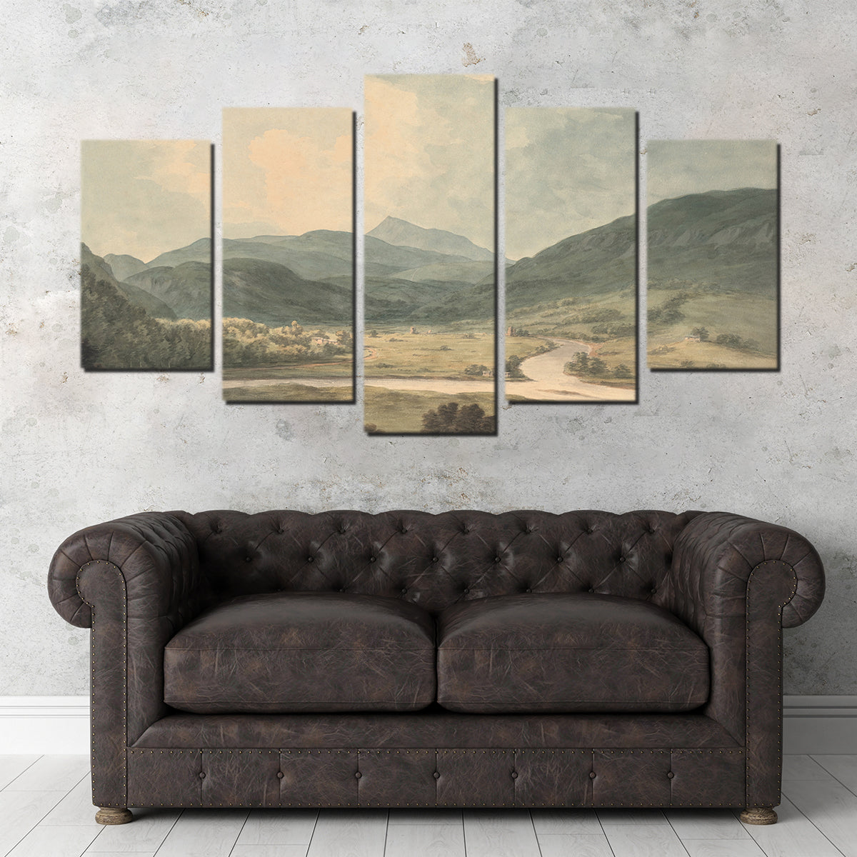 Stunning River Lands Wall Art by Denise Dundon