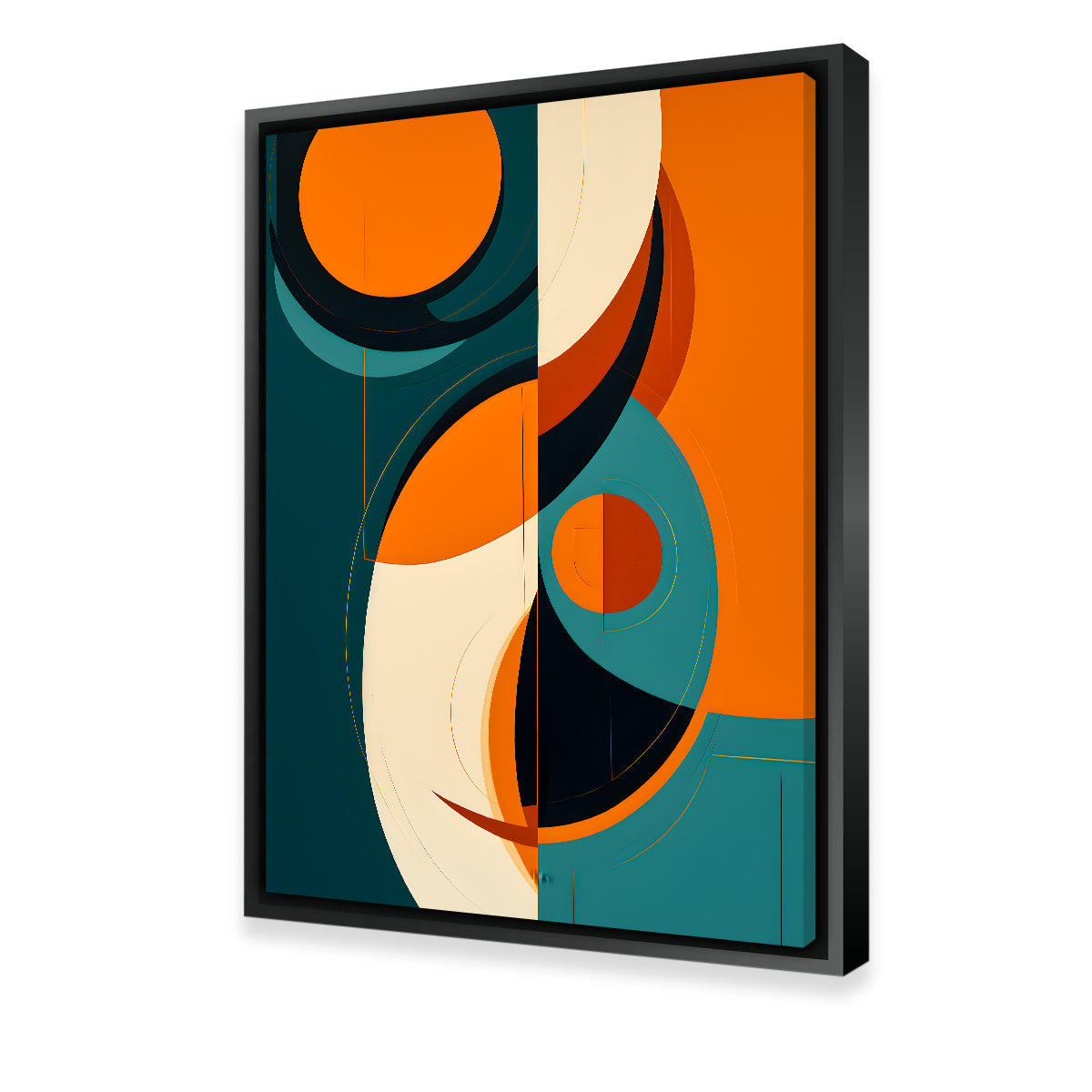 Eye - Catching Abstract Shapes Series 3 Wall Art for Modern Spaces