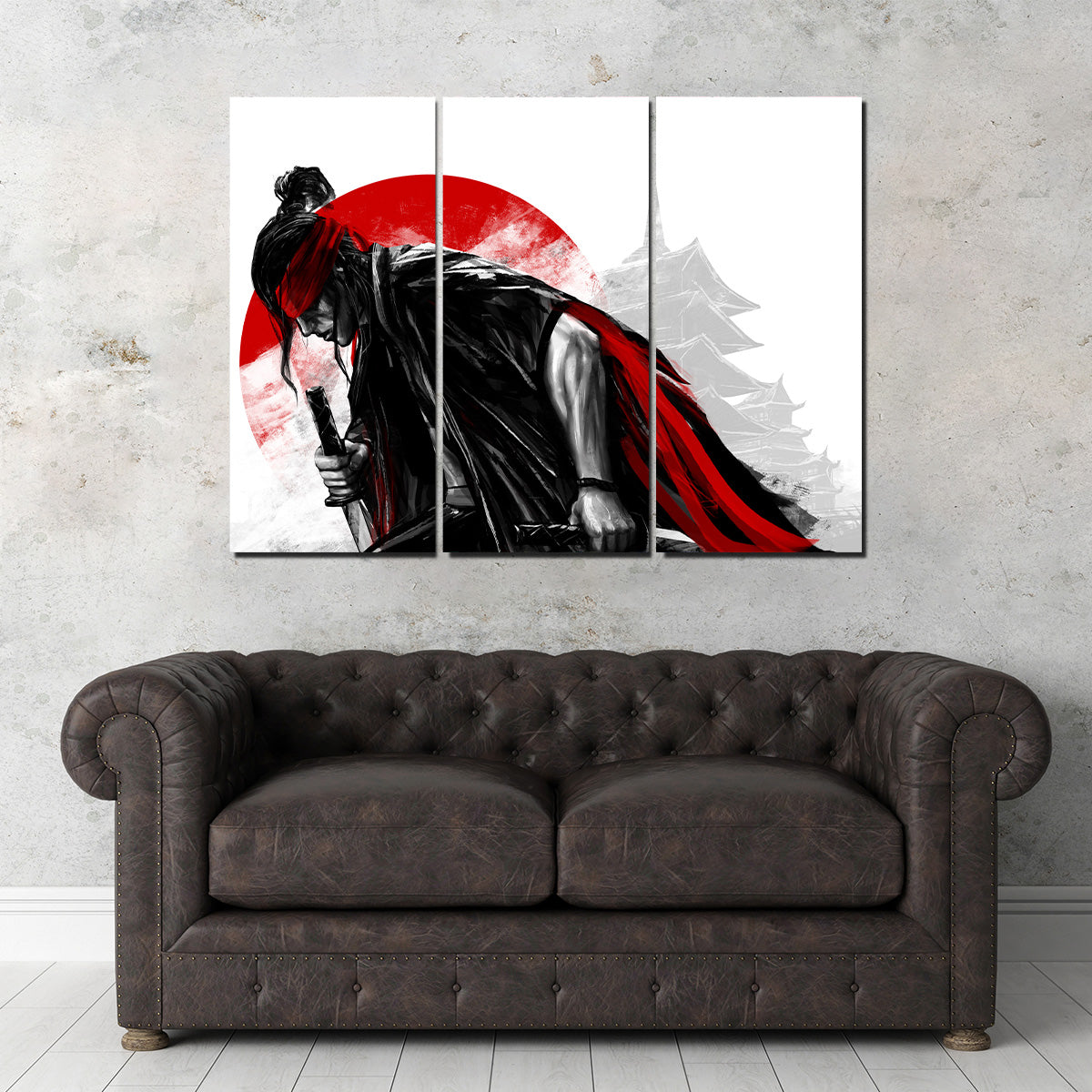 Authentic Japanese Samurai Warrior Wall Art - High - Quality Decor for Your Space