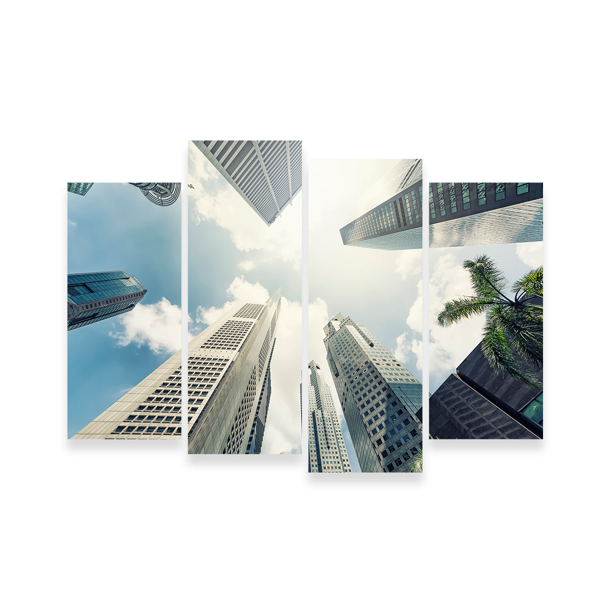 Exquisite Raffles Place Wall Art by Manjik Pictures