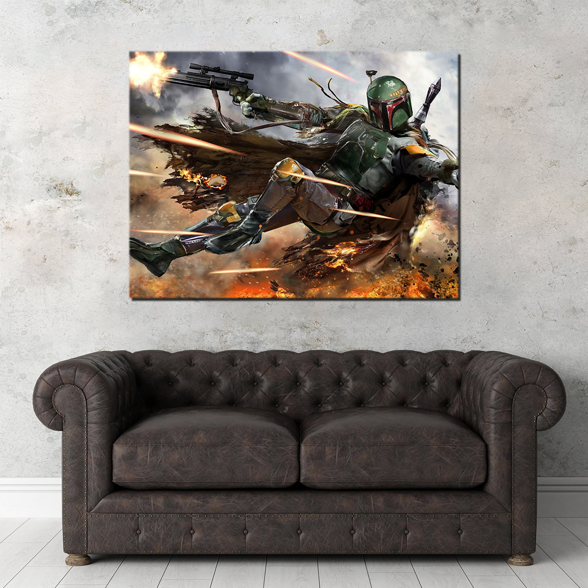 Stunning Boba Fett Wall Art for Your Home Decor