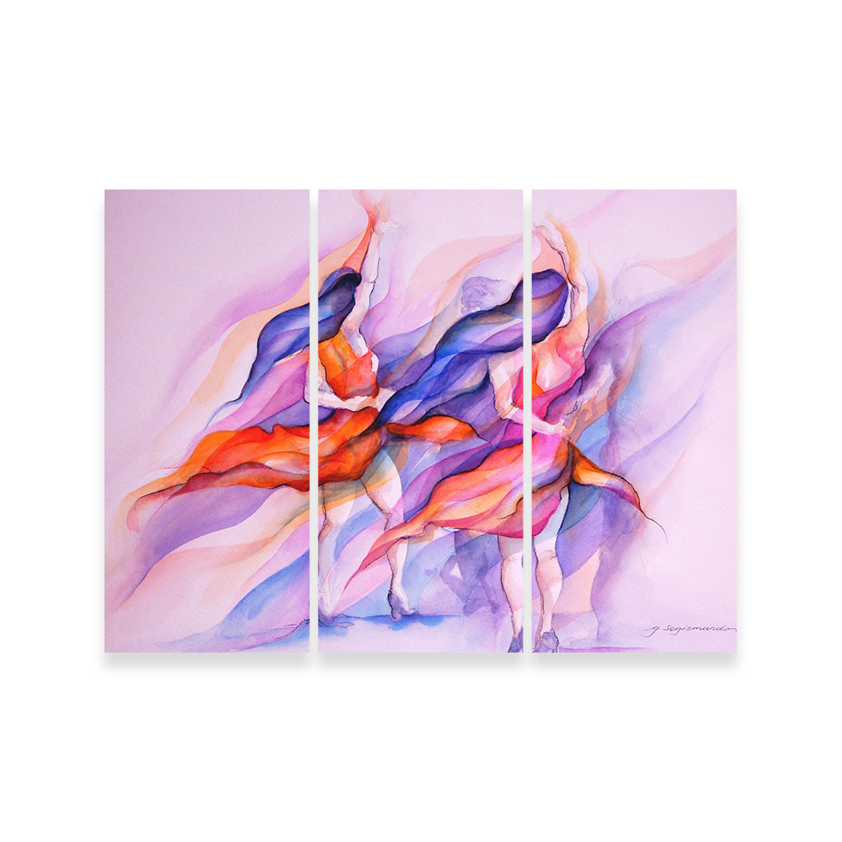 Exquisite Double Delight Wall Art by Gerry Segismundo