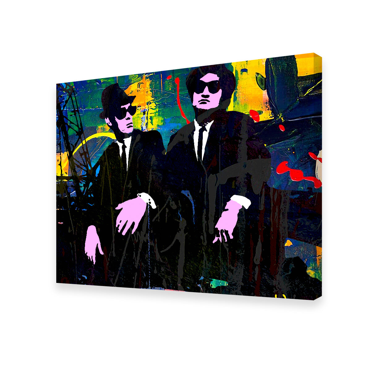 Stunning The Blues Brothers Wall Art by Stephen Chambers