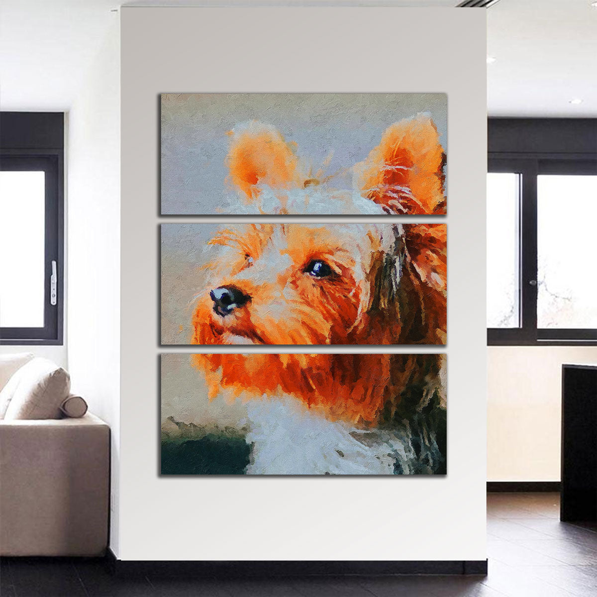 Stunning Dog 3 Painting Wall Art by Gab Fernando