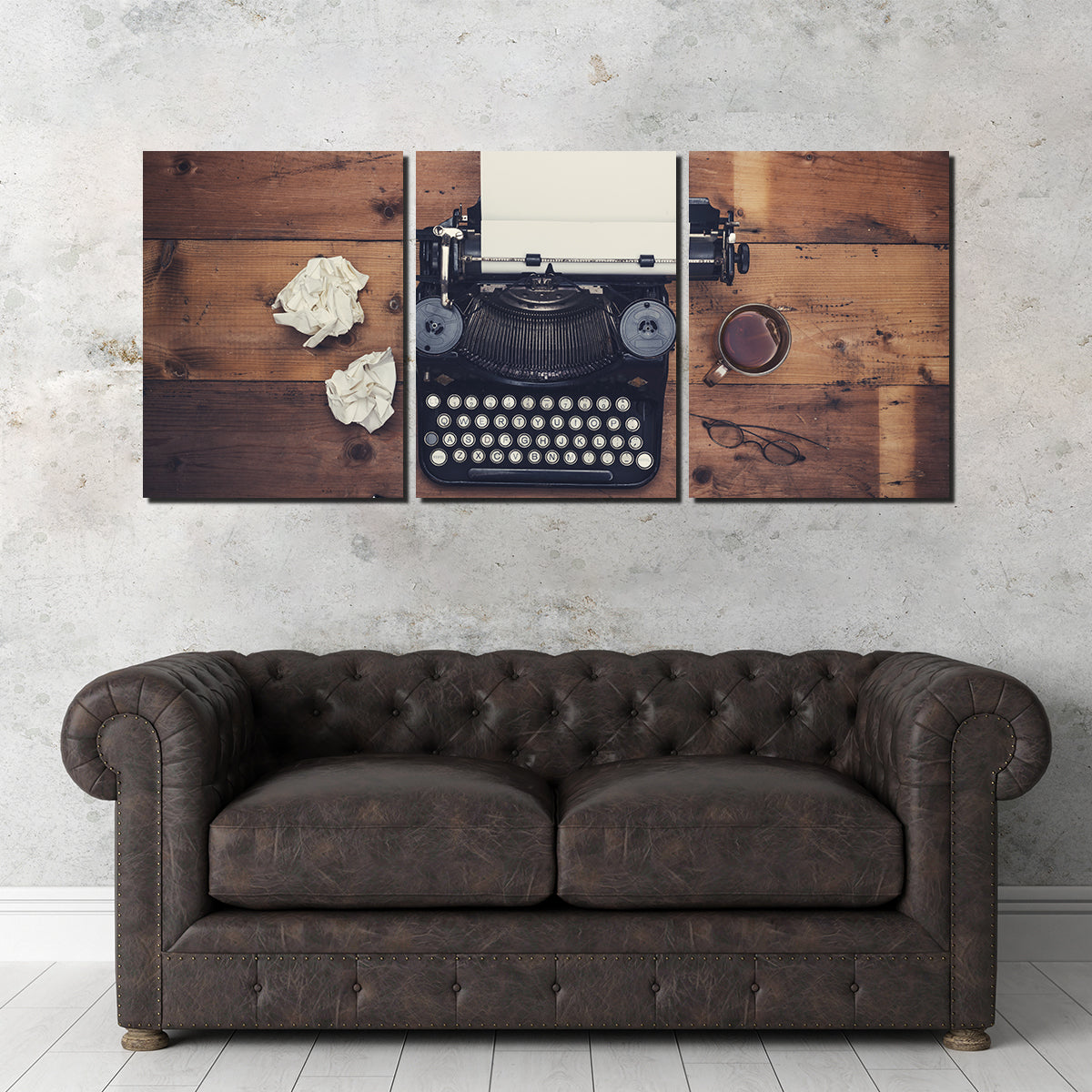 Vintage-Style Retro Typewriter