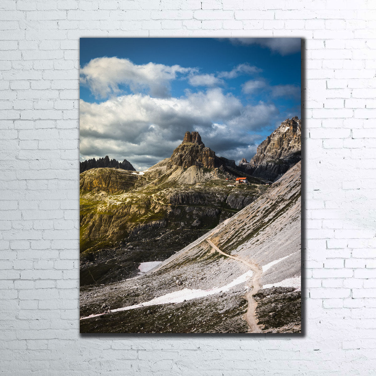 Stunning Rifugio Locatelli Wall Art by Enzo Romano