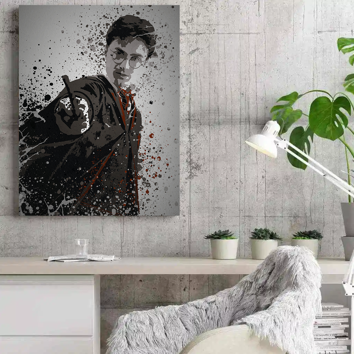 The Boy Who Lived Wall Art - Stunning Sustainable Canvas Decor