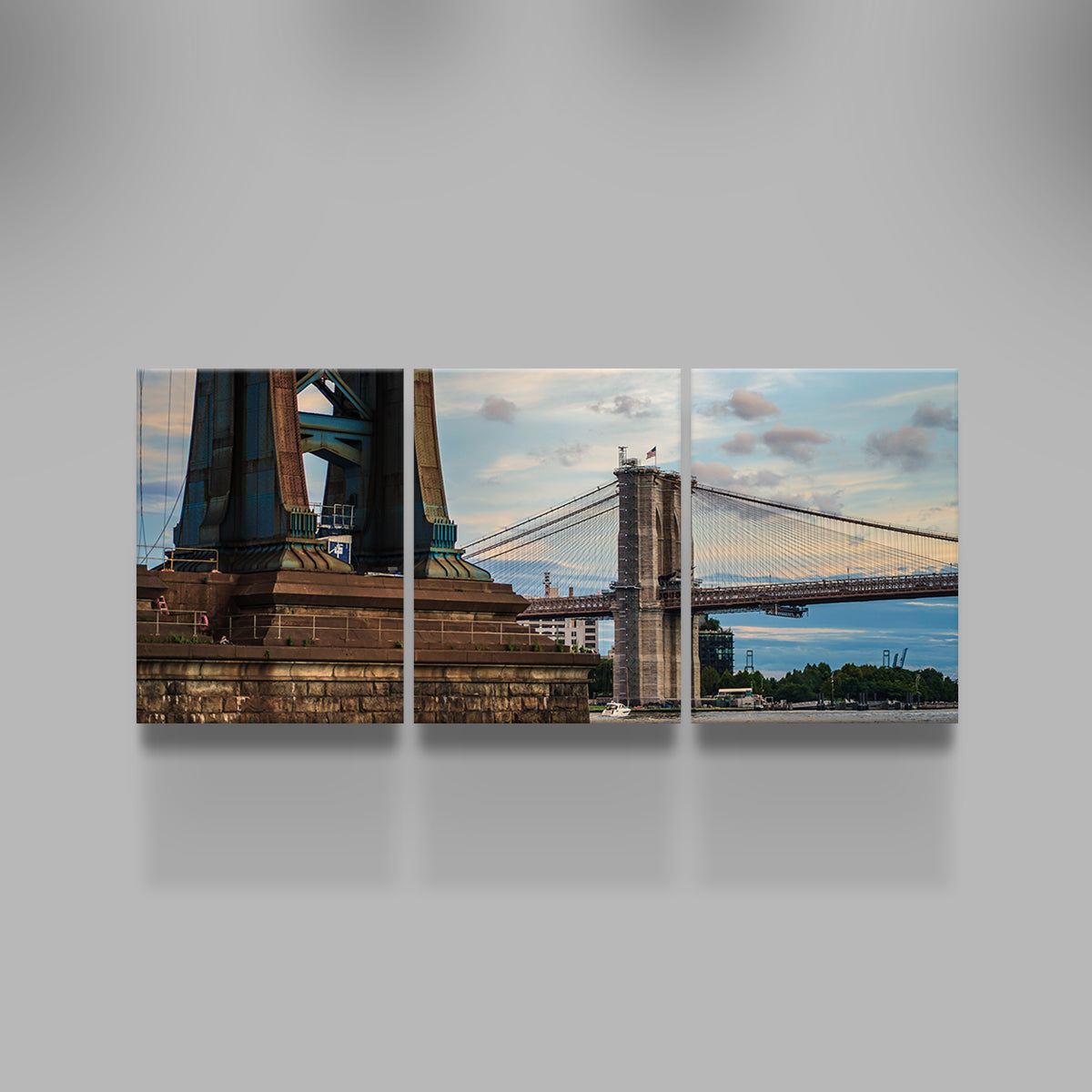 Stunning Dual Bridges Wall Art by Charity Dos Santos