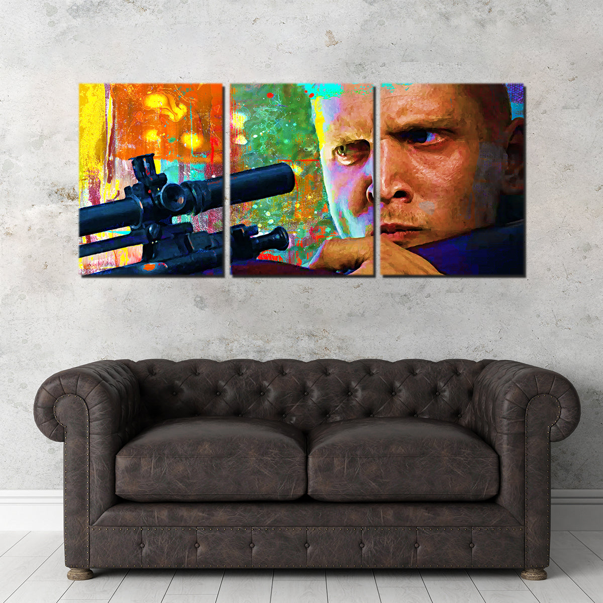 Private Jackson - Saving Private Ryan Stunning Wall Art for Movie Fans