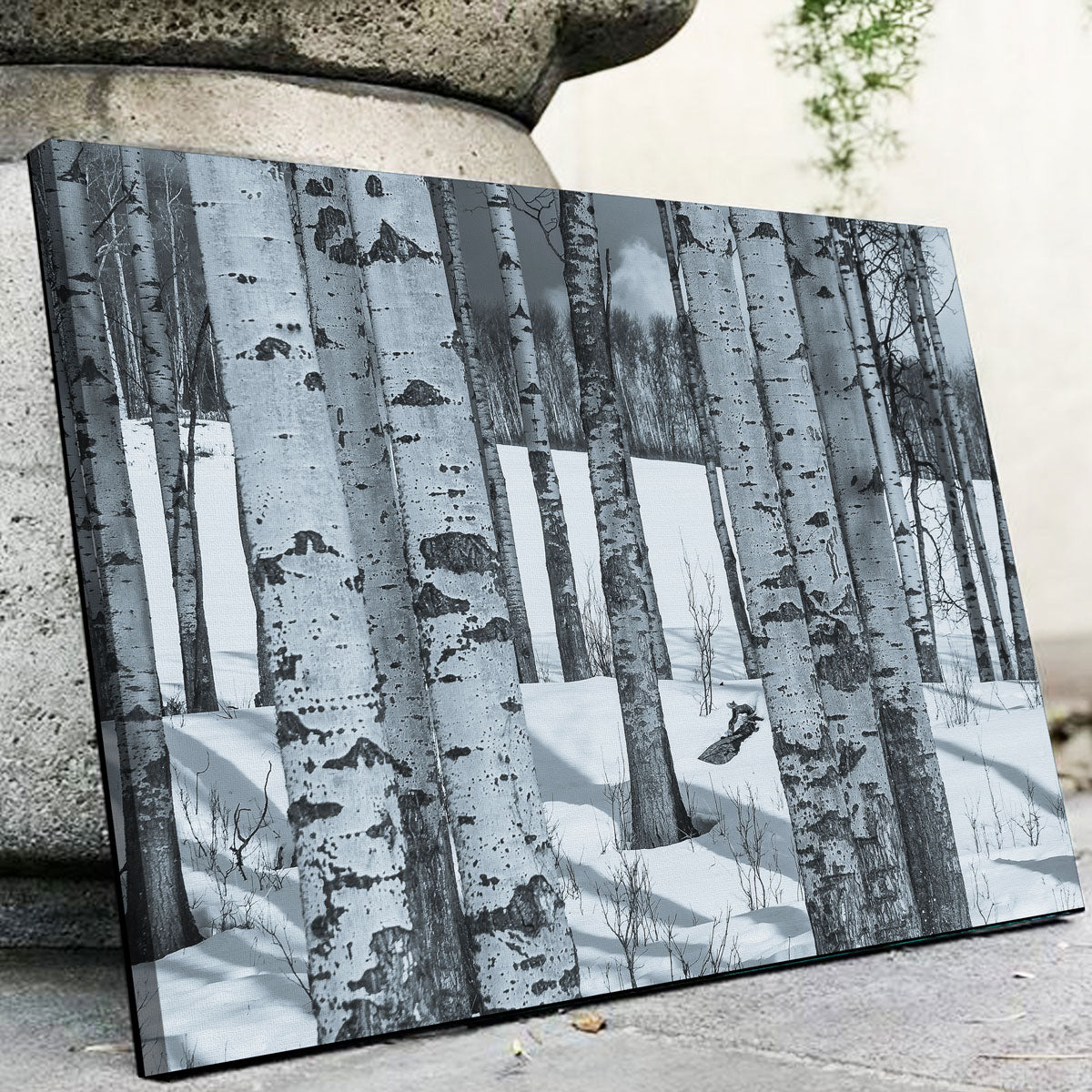 Stunning Round Lake Wall Art by Mike Cotton