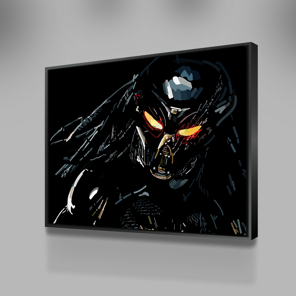 Stunning Predator Hunter Wall Art by Andy Brackpool