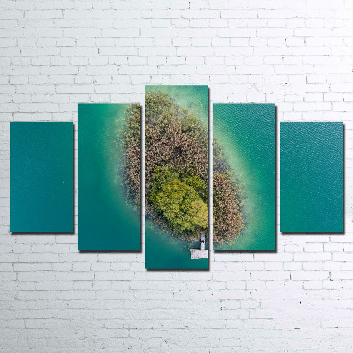 Stunning Island For Two Wall Art by Karolis Janulis