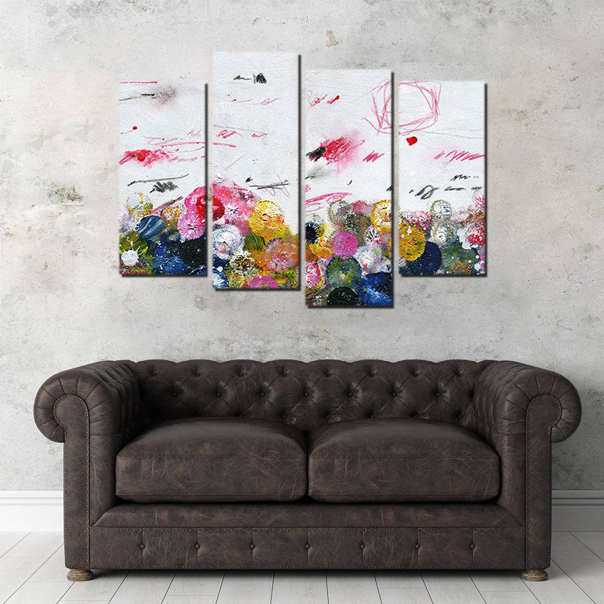 Eye - catching Circle Prints Wall Art by Evgeny Vetrov