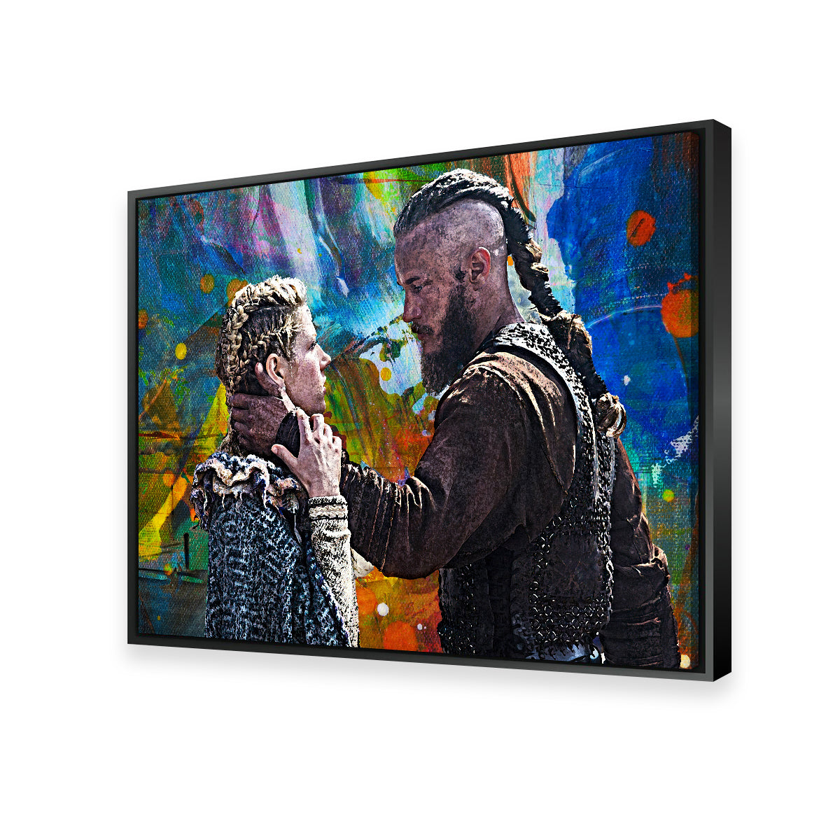 Stunning Ragnar & Lagertha Wall Art for Your Home Decor