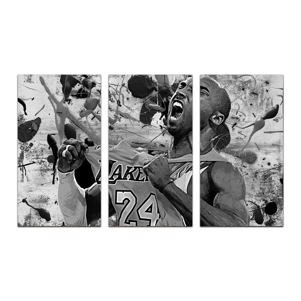 Stunning The Black Mamba Grayscale Wall Art for Modern Interiors