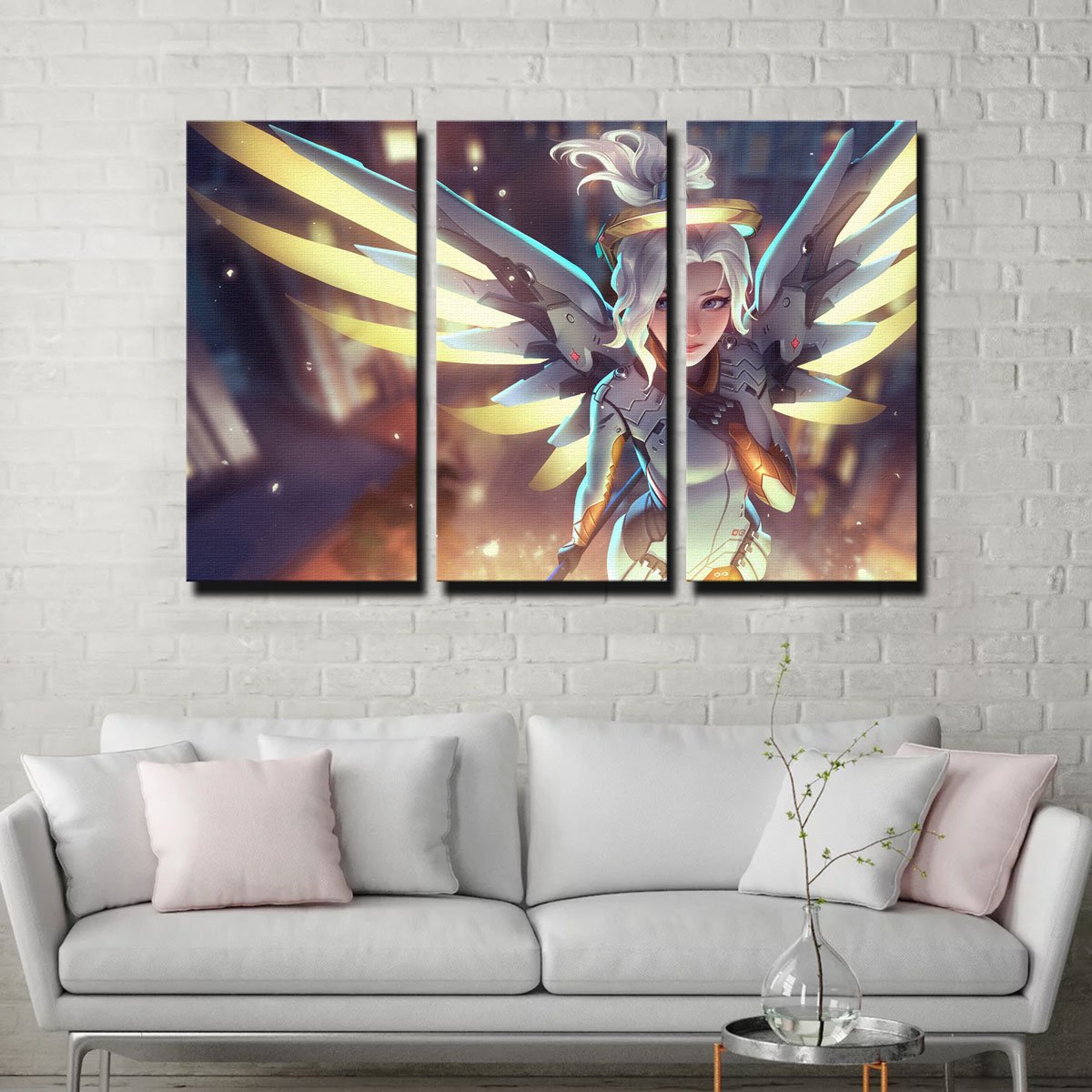 Stunning Overwatch Mercy Wall Art for Your Home Decor