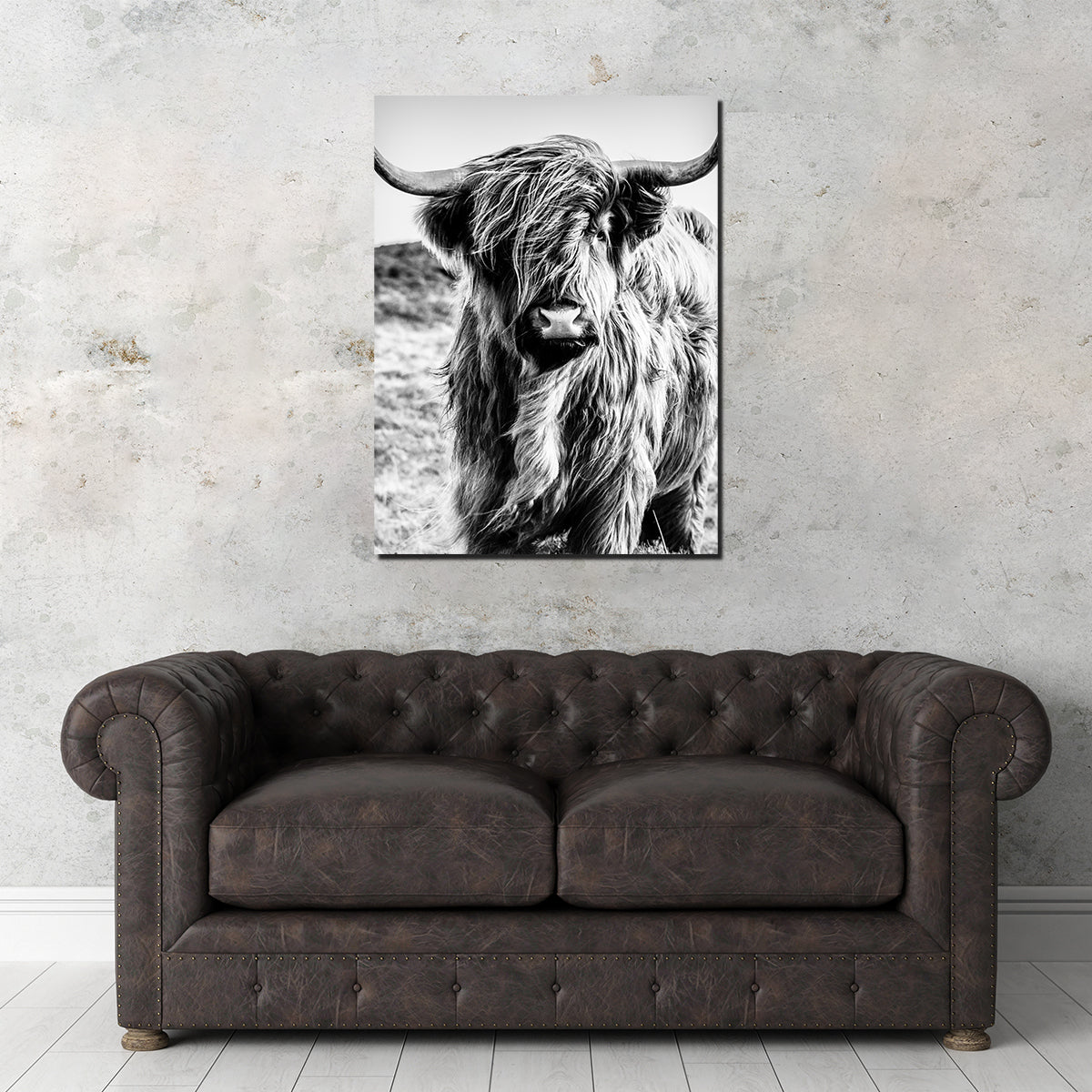 Exquisite Scottish Highland Cow Wall Art for Stunning Decor