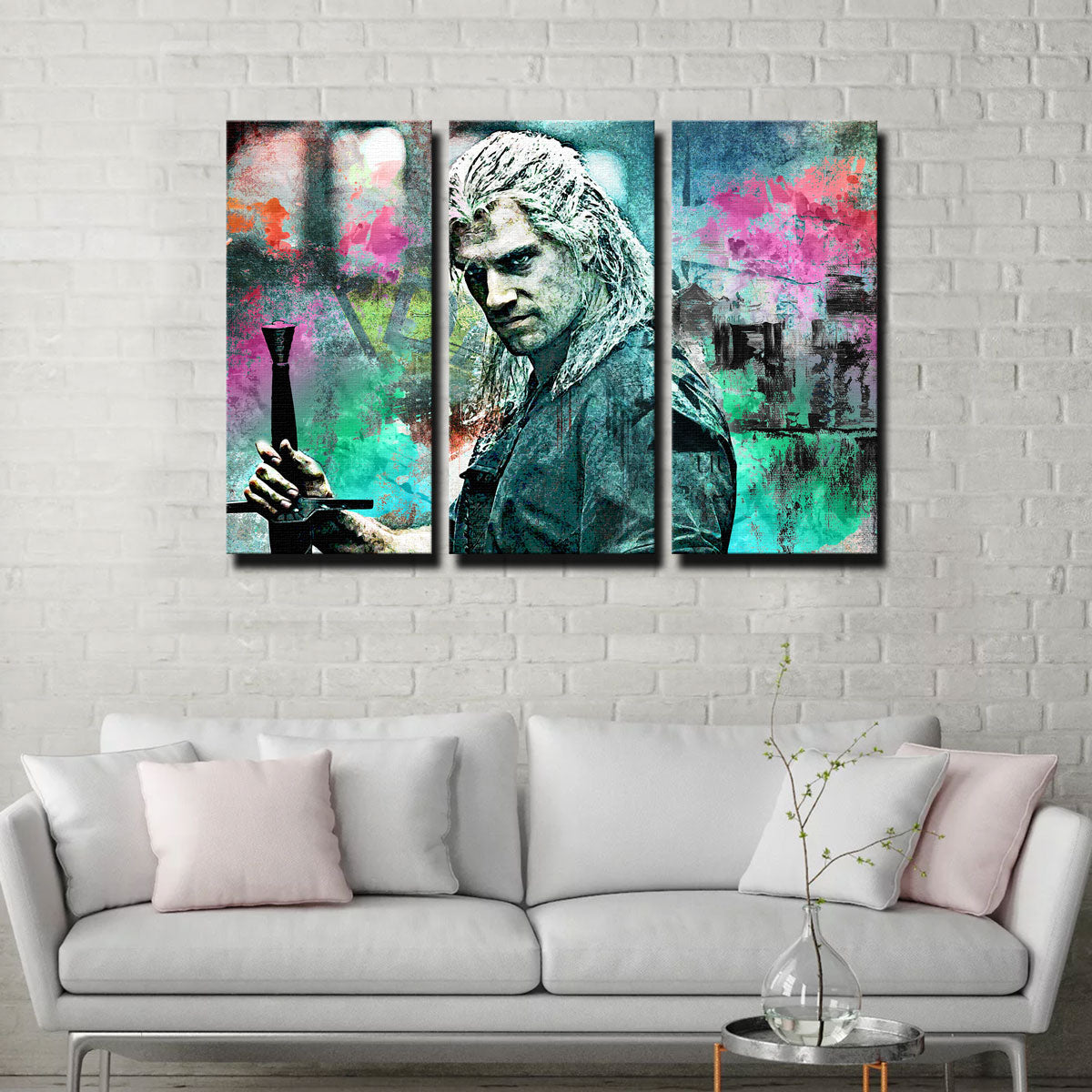 Stunning Geralt of Rivia Wall Art for Your Home Decor