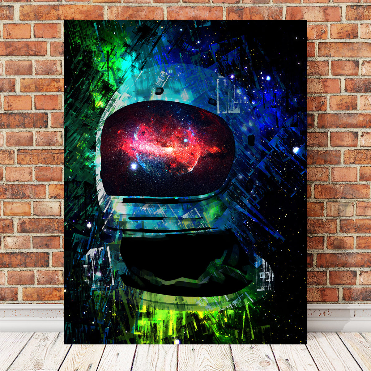 Stunning Galaxy Glow 3 Wall Art by Andy Brackpool