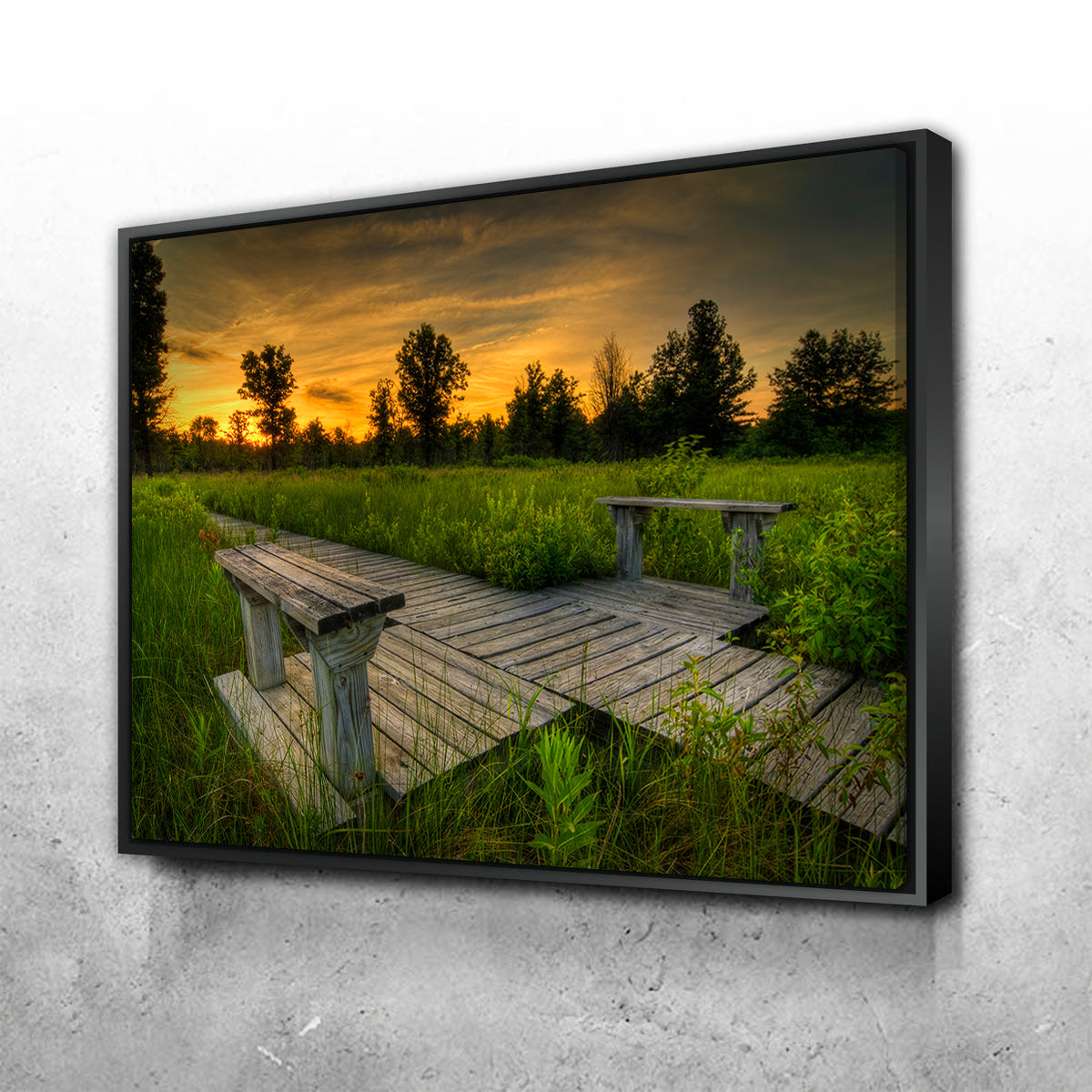 Stunning Irwin Prairie Sunset Wall Art for Home Decor