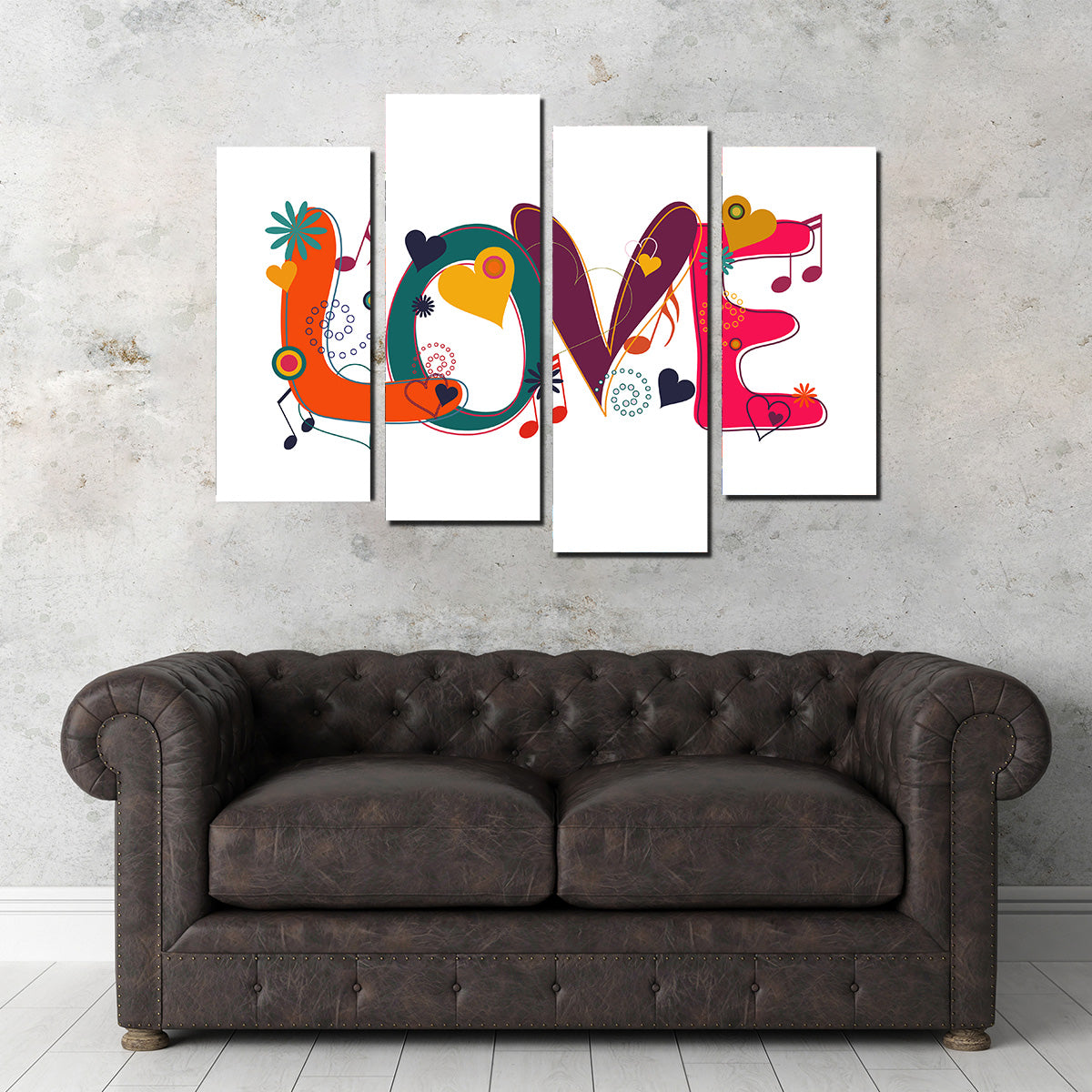 Enchanting Love and Music Wall Art for Your Home