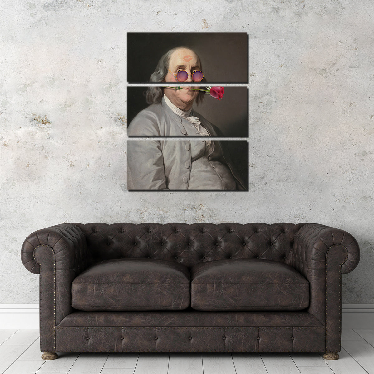 Franklins Little Liberty Stunning Wall Art by Glory Days Studio