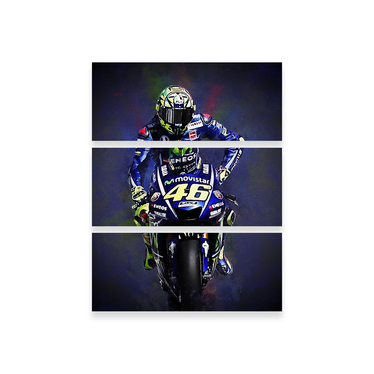 The Legendary Racer Wall Art - Museum-Quality Canvas for Racing Enthusiasts