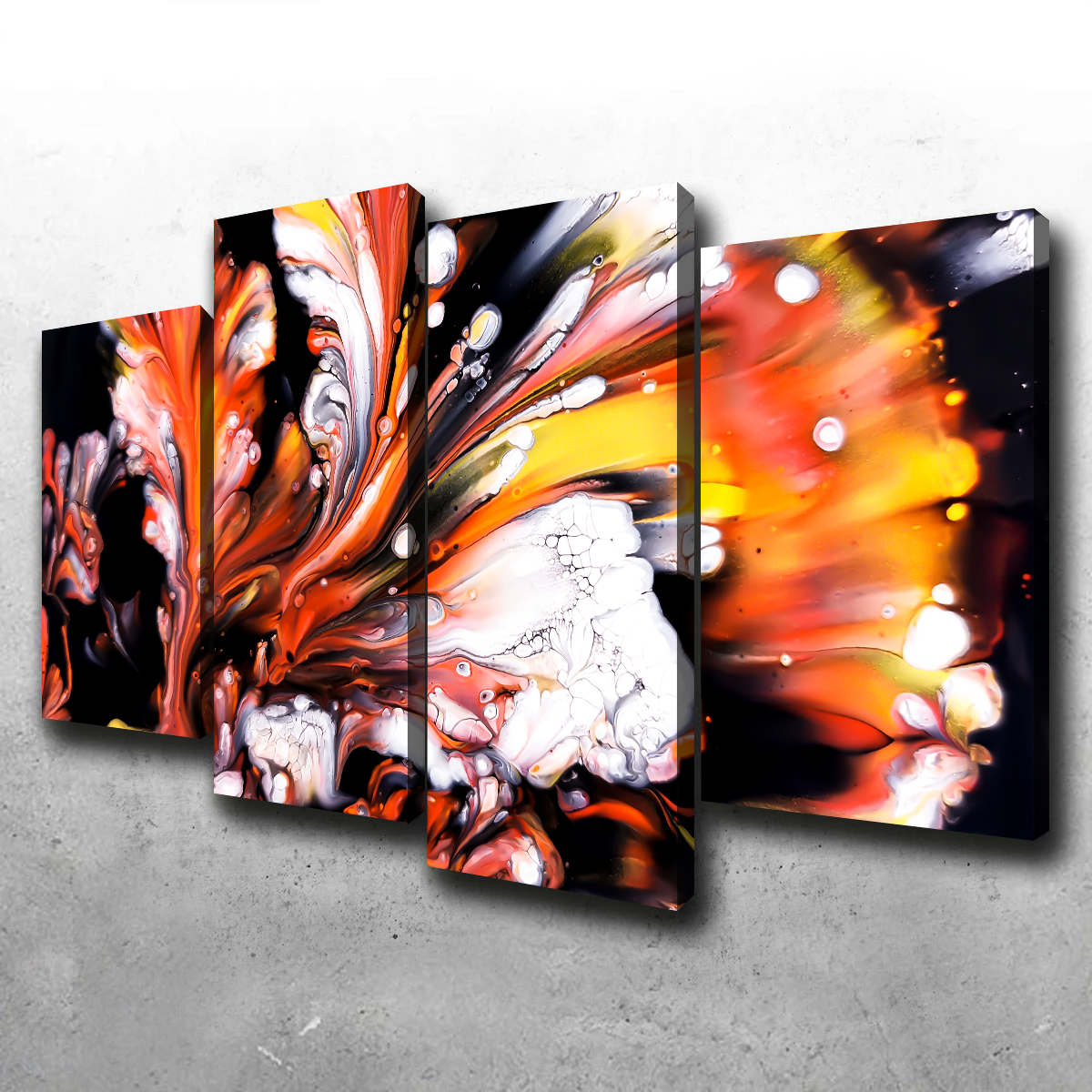 Stunning Abstract Blossom Wall Art by Manuel Luces