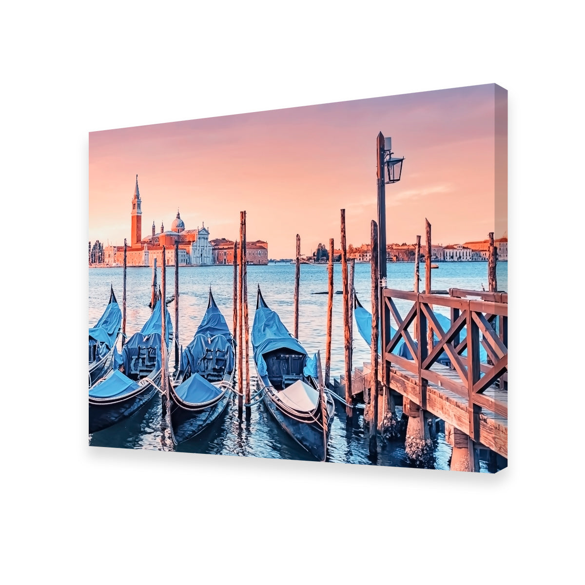 Stunning Gondolas In The Morning Wall Art for Your Home Decor