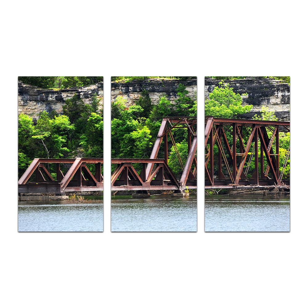 Gorgeous Ozarks Railway Bridge Wall Art for Stunning Home Decor