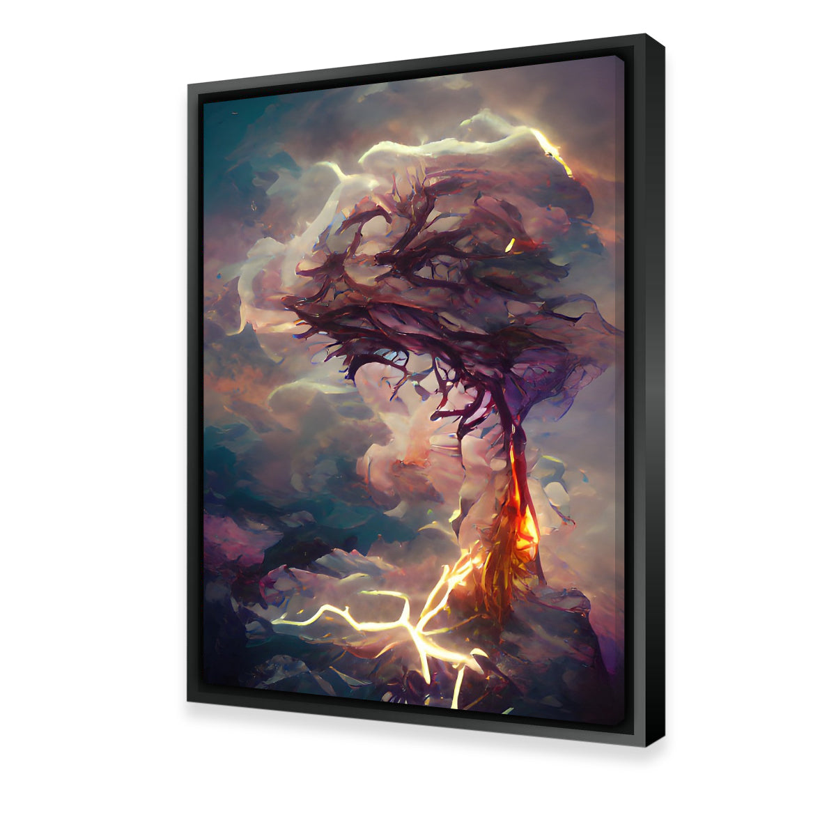 Stunning Lightning Wall Art by Gabriel Ritcey