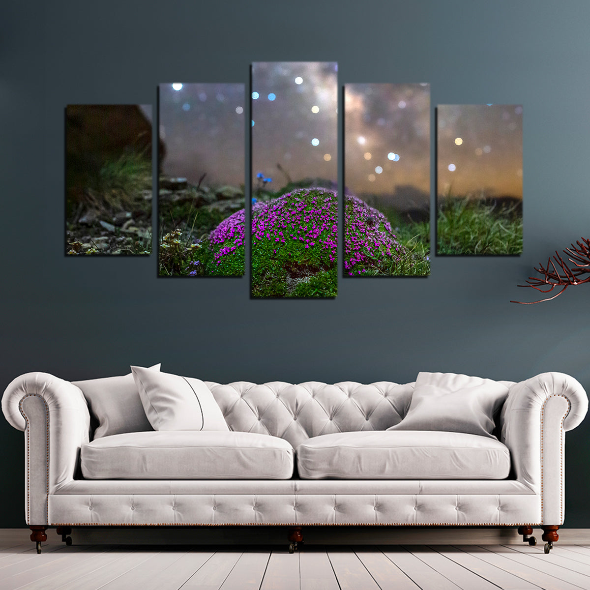 Gorgeous Star Studded Silène Wall Art by Jeff Graphy