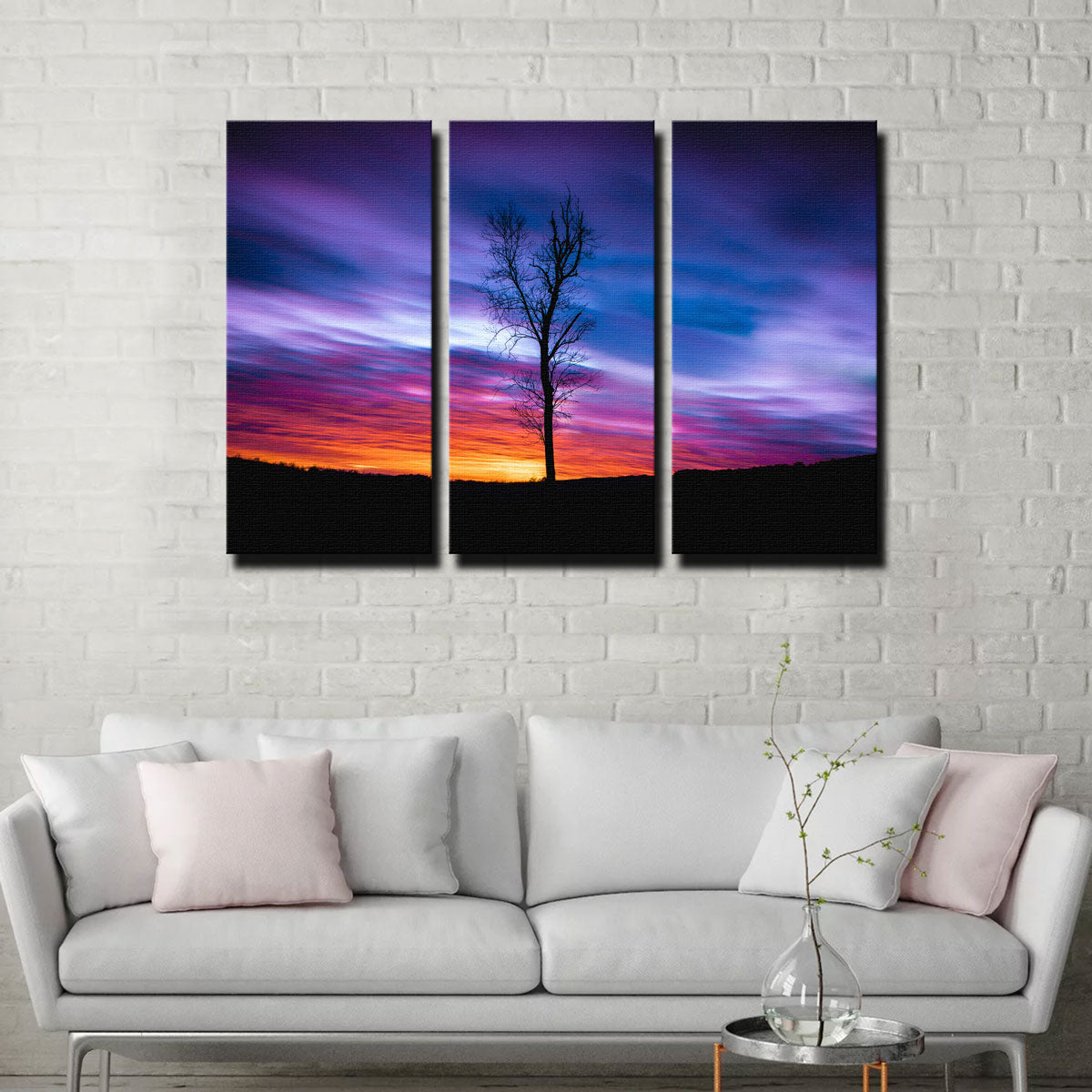 Stunning Lonely Sunset Wall Art by Lucas Moore