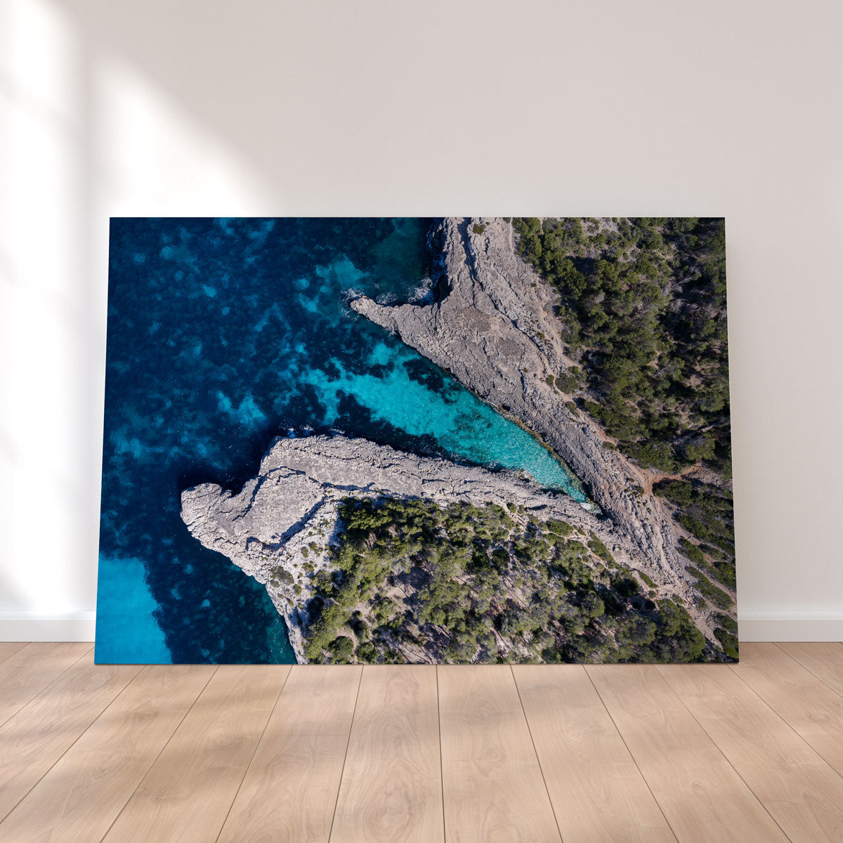 Stunning Blue and Green Wall Art by Karolis Janulis