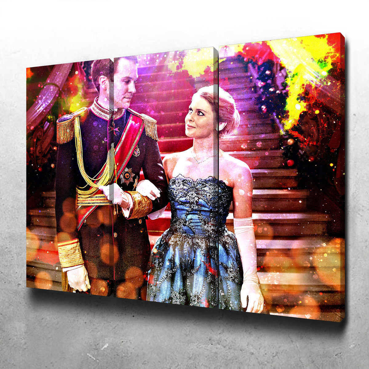 Exquisite Christmas Prince Wall Art for Festive Decor