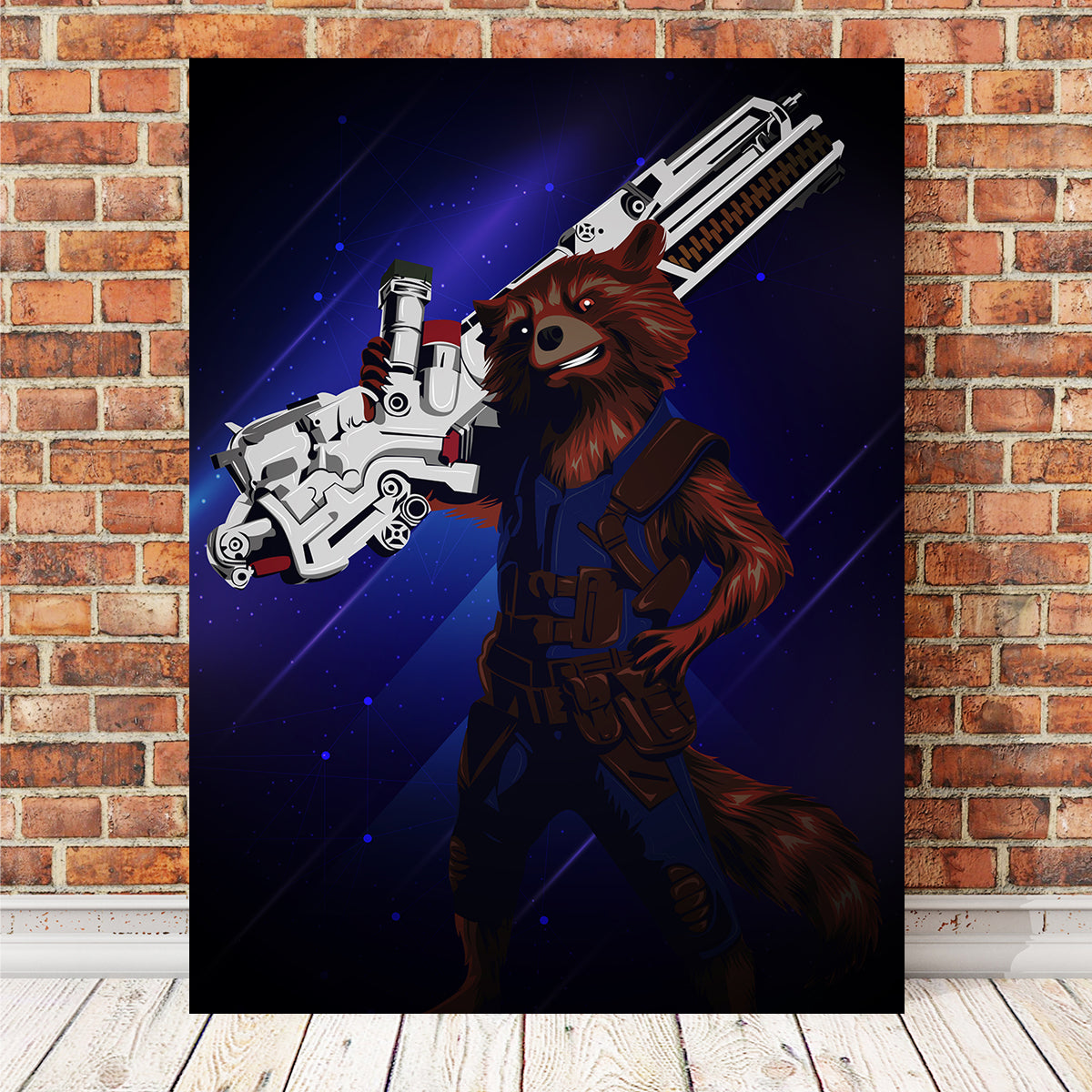 Stunning Rocket Wall Art by Ralph & Laura Design