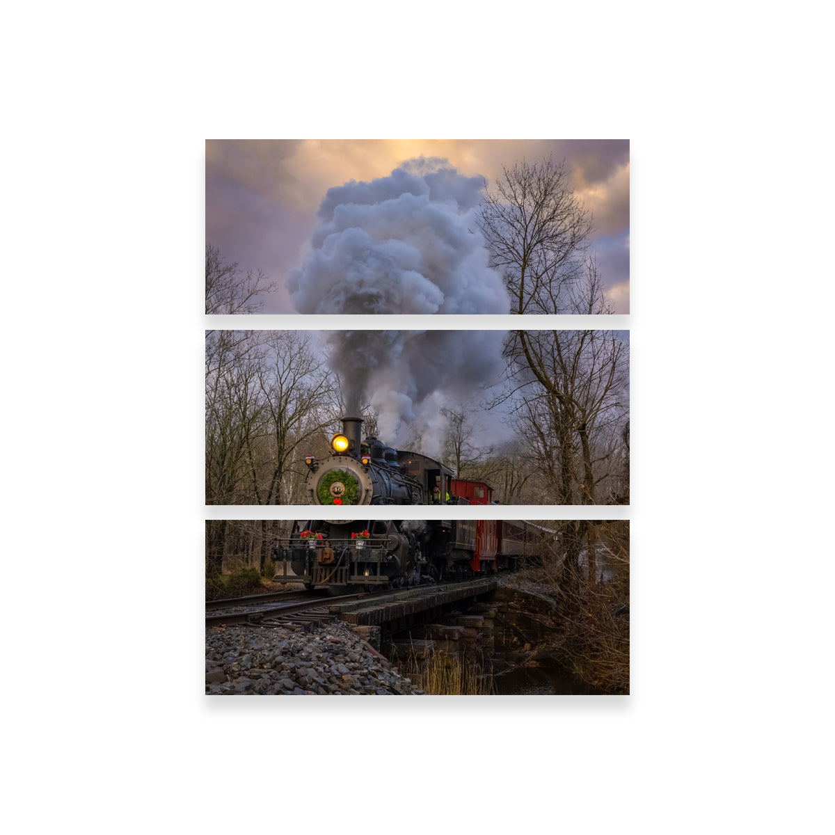 Stunning Steam Engine 40 Wall Art by Dennis Maida
