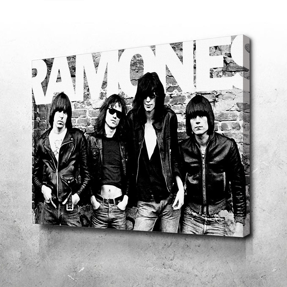 Authentic Ramones Wall Art - Stunning Decor for Music Lovers