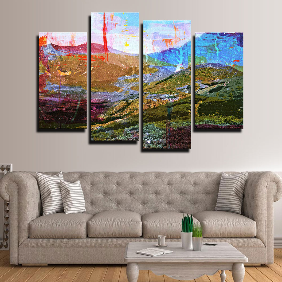 Stunning Abstract Grays & Torreys Wall Art for Modern Interiors
