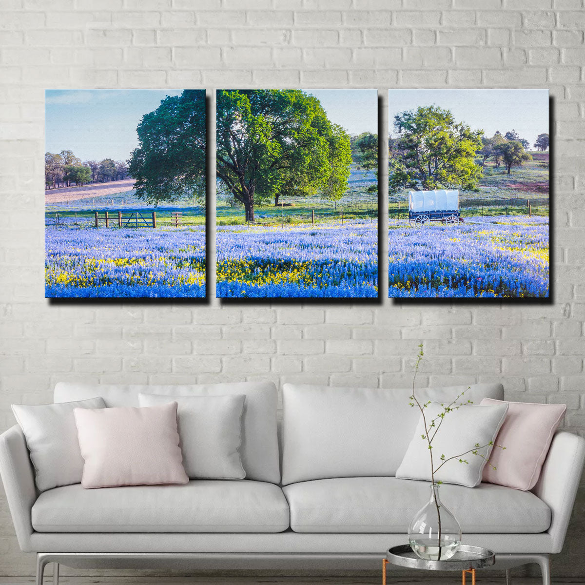Gorgeous Texas Hill Country in Spring Wall Art for Stunning Home Decor