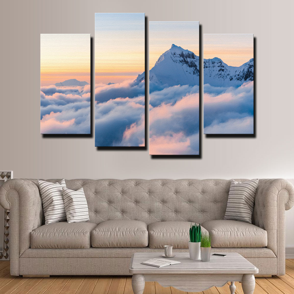 Above The Clouds Stunning Wall Art by Lucas Moore