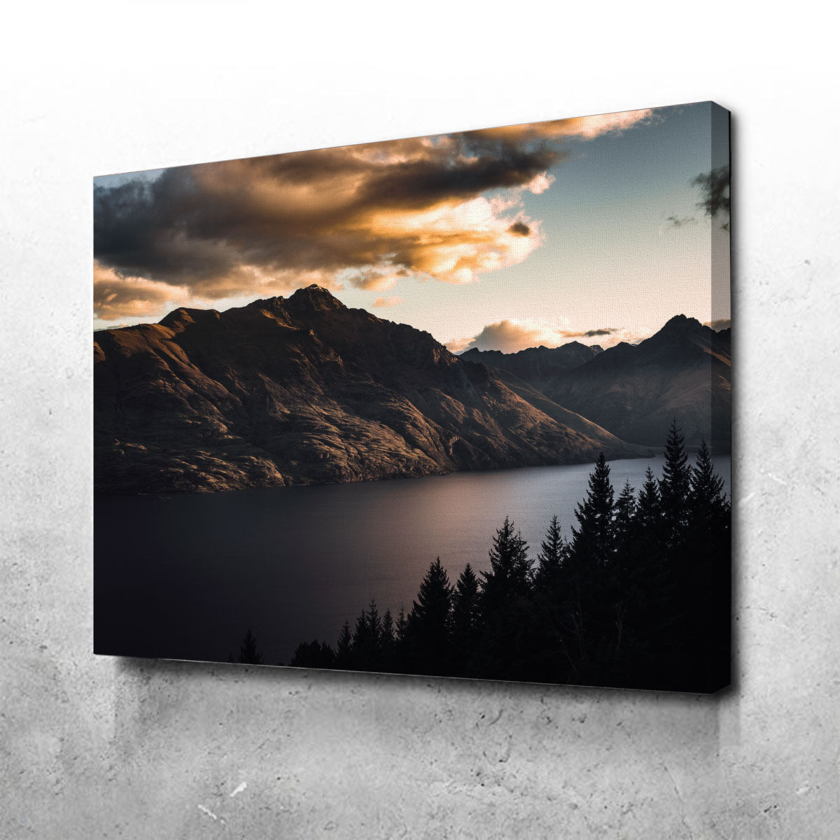 Stunning Otago Peaks Wall Art by Mike Cotton