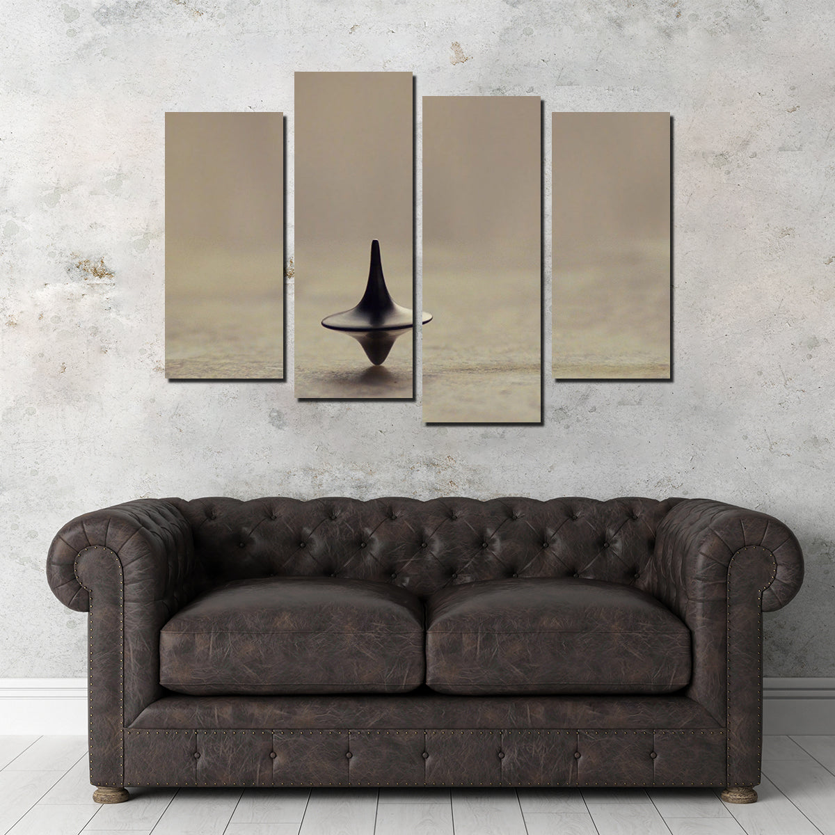 Unique Inception Totem Wall Art - Handmade with Sustainable Pine Wood