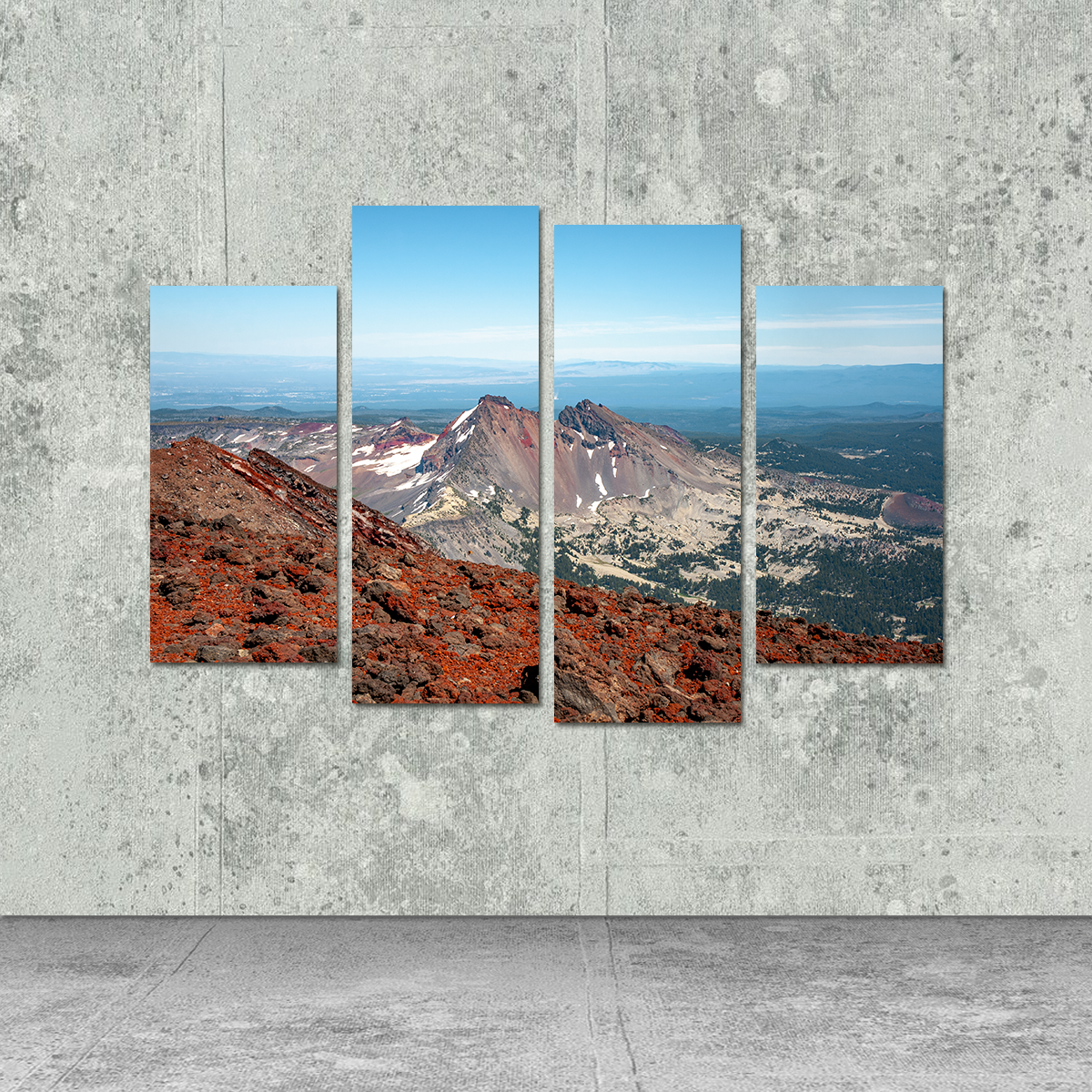 Stunning South Sister Wall Art by Kyle Sherry