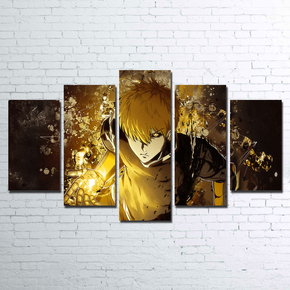 One Punch Man Stunning Wall Art for Anime Fans