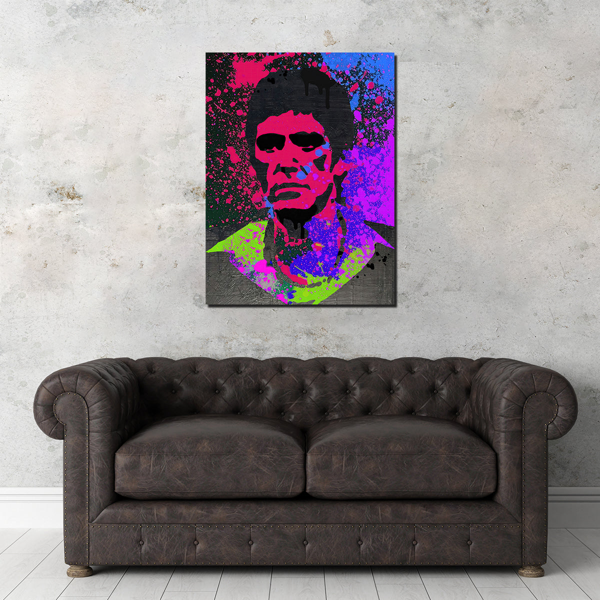 Scarface Wall Art Paintings by Stephen Chambers