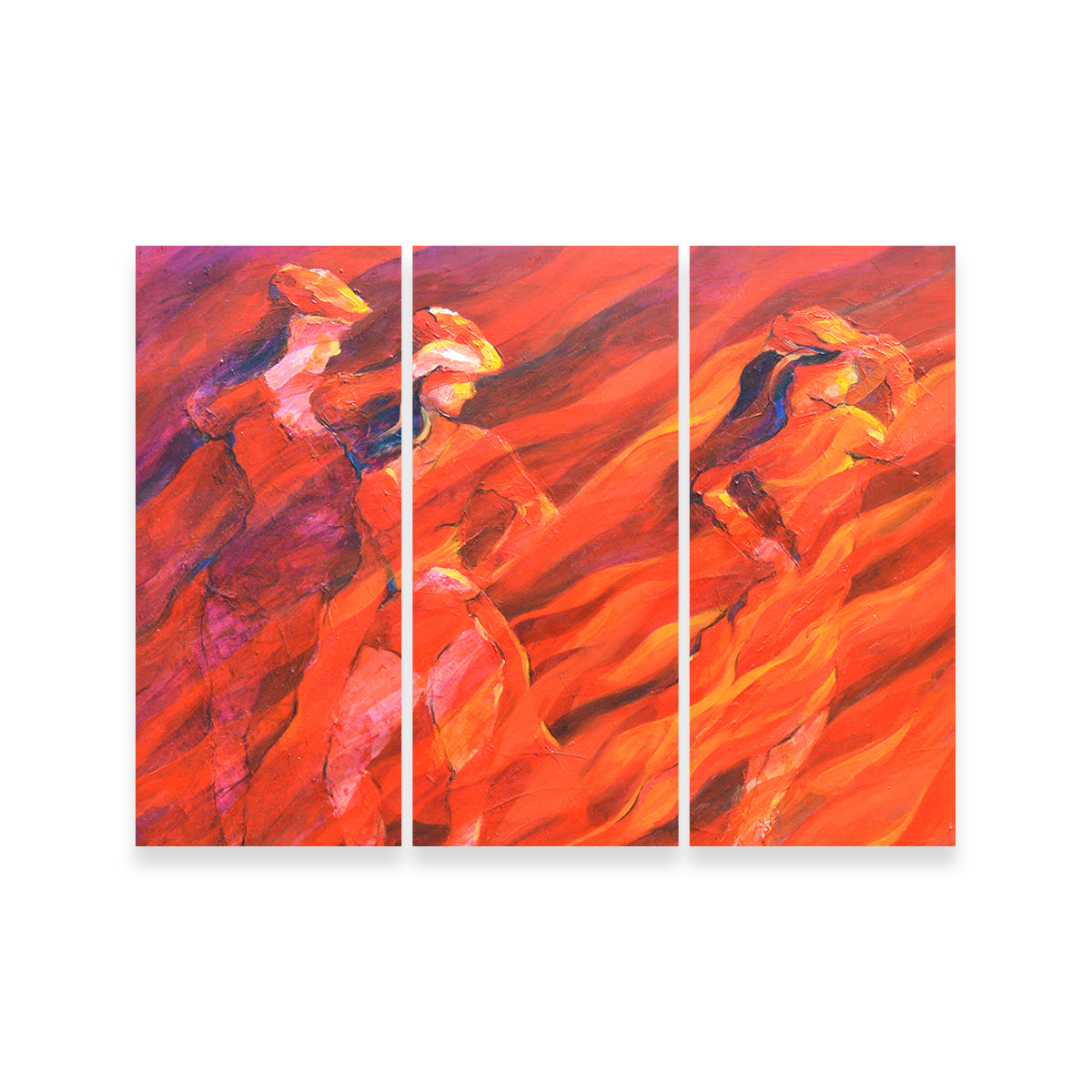 Stunning Salsa Over Charcoal Wall Art by Gerry Segismundo