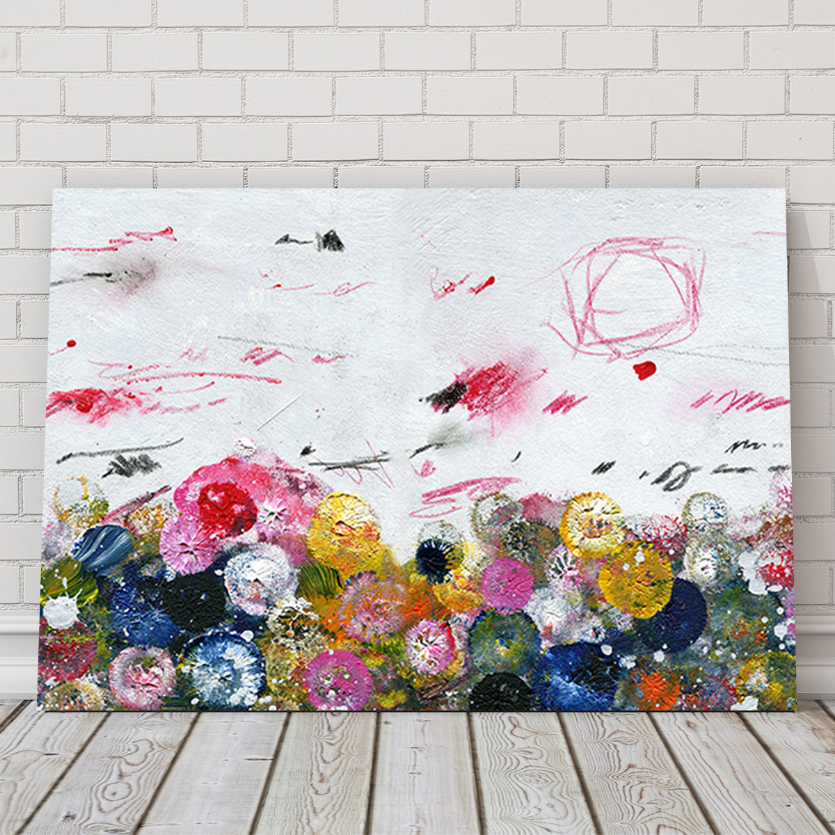 Eye - catching Circle Prints Wall Art by Evgeny Vetrov