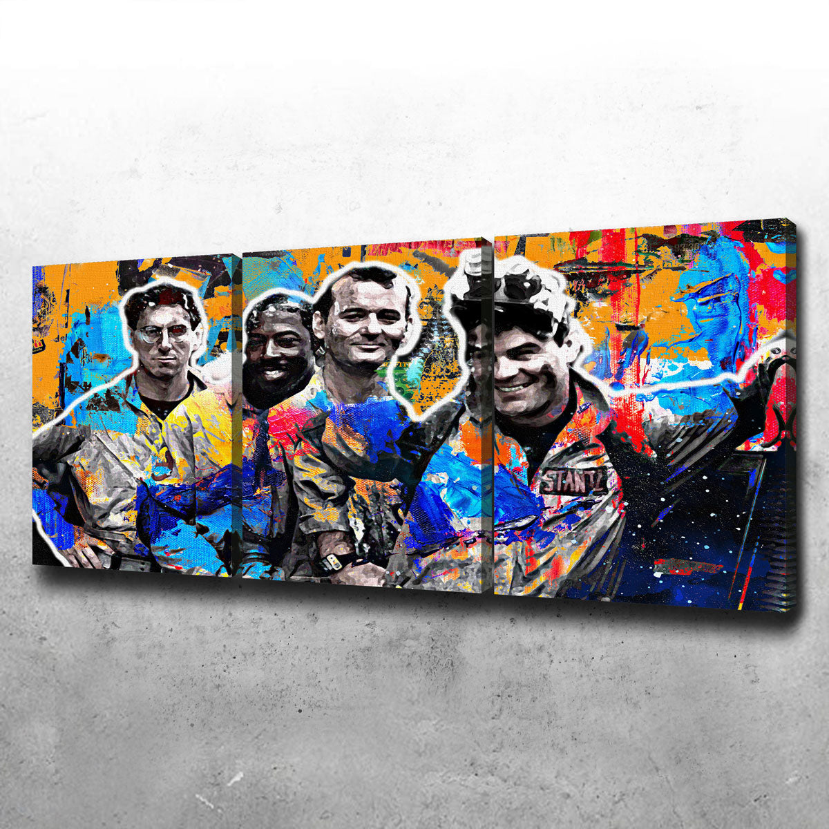 Eye - catching Ghostbusters Abstract Wall Art for Your Decor
