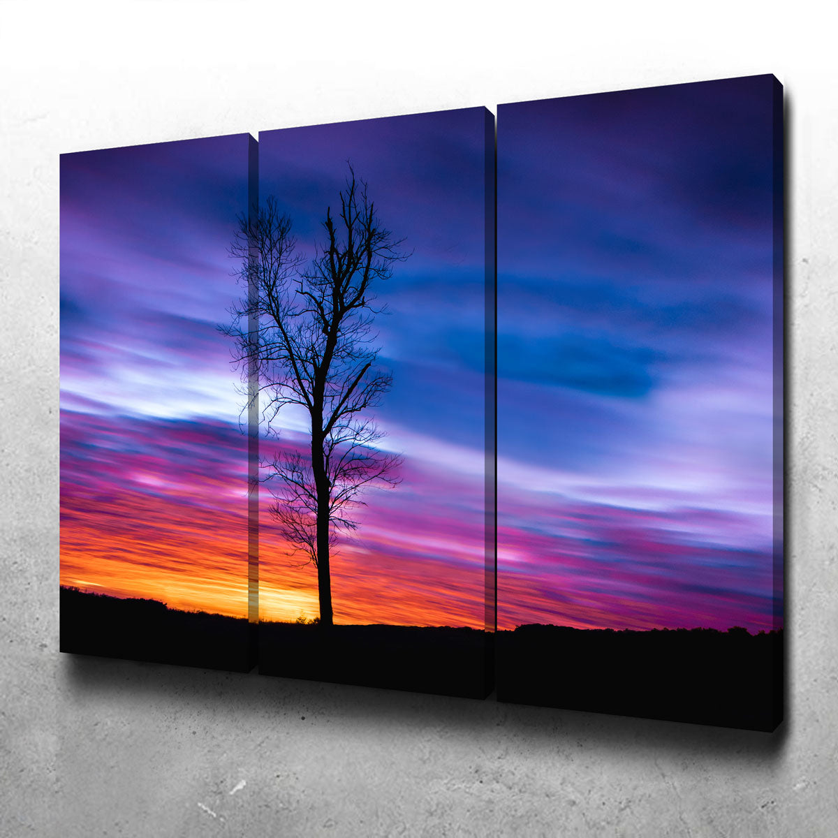 Stunning Lonely Sunset Wall Art by Lucas Moore